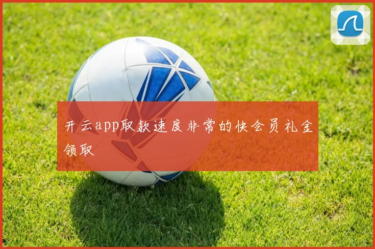 开云app取款速度非常的快会员礼金领取